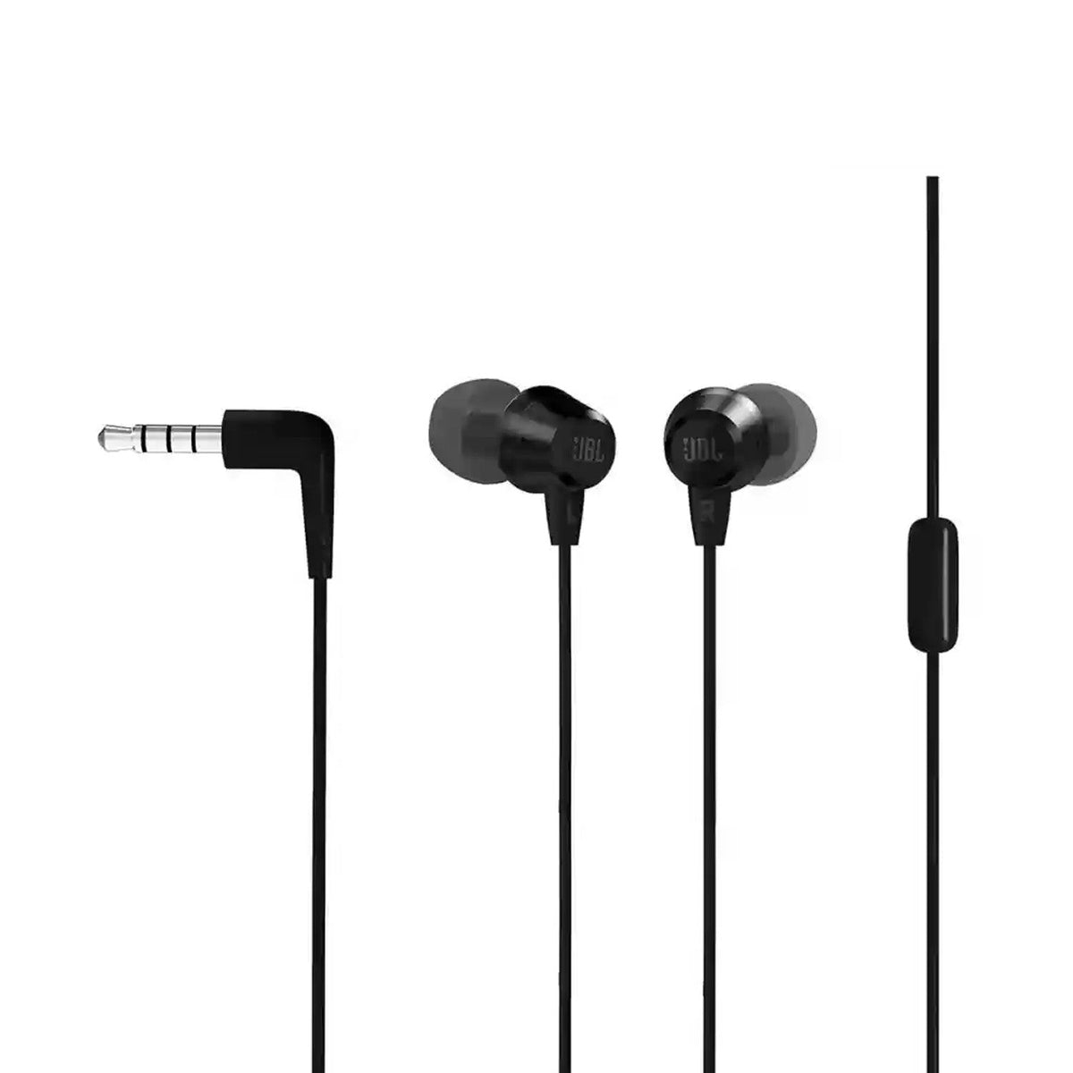 JBL T50HI in-Ear Wired Earphones with Mic Black
