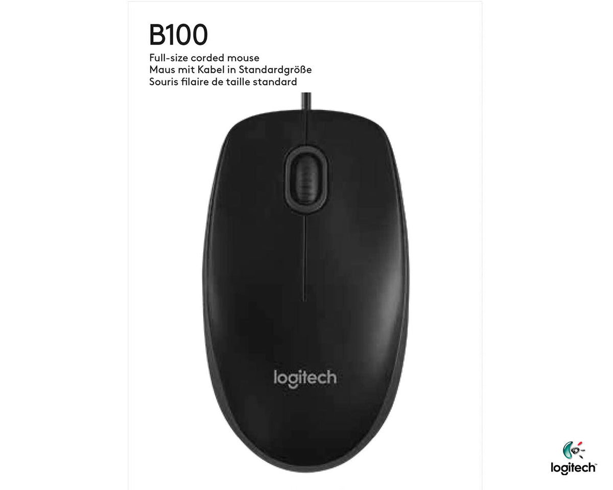 Logitech Wired Mouse B100