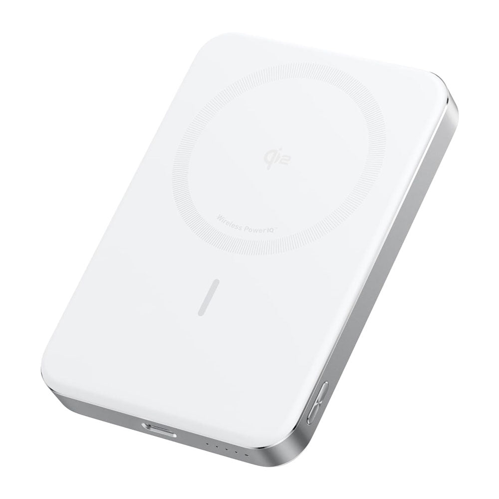 Anker MagGo 10K Slim Magnetic Power Bank White