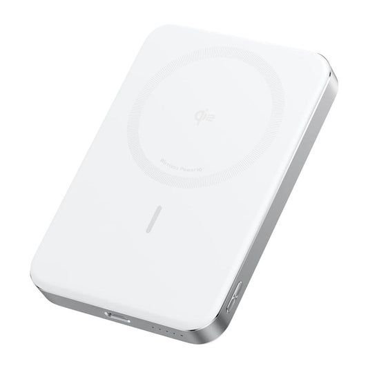 Anker MagGo 10K Slim Magnetic Power Bank White