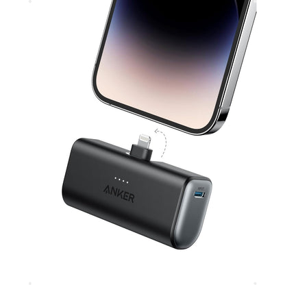 Anker 621  5000 mAh Nano Power Bank with Built in Lightning 12W