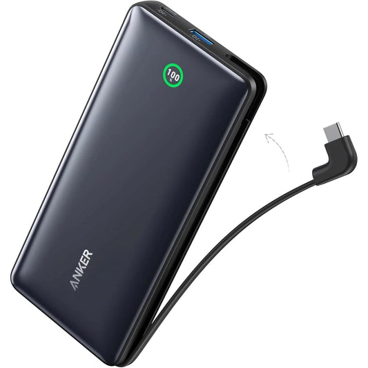 Anker Nano 20000 mAh Power Bank with Built in Type C Cable