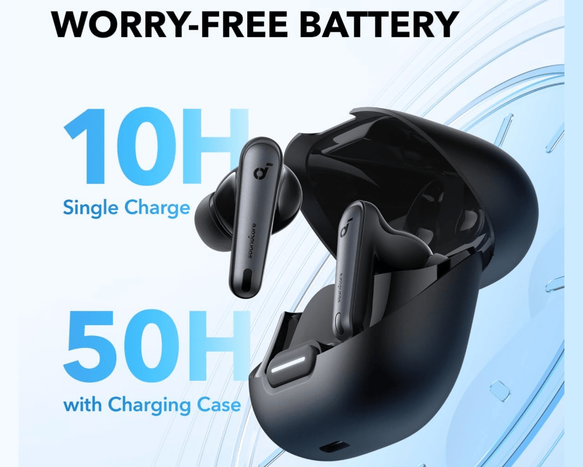 Anker Soundcore Liberty 4 NC Bluetooth Earbuds
