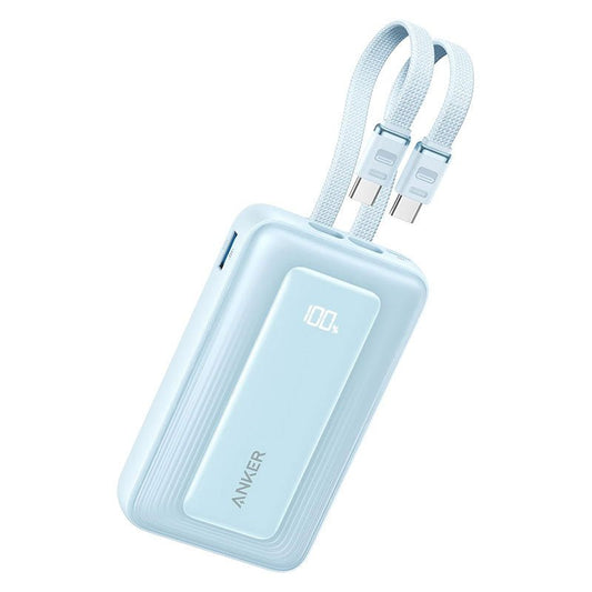 Anker Zolo 10000 mAh Power Bank with Built in Type C Cable 35W