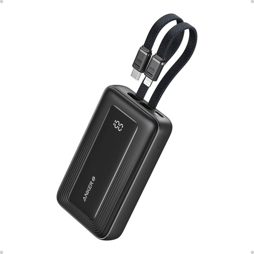 Anker Zolo 20000 mAh Power Bank with Built in Type C & Lightning Cable 30W