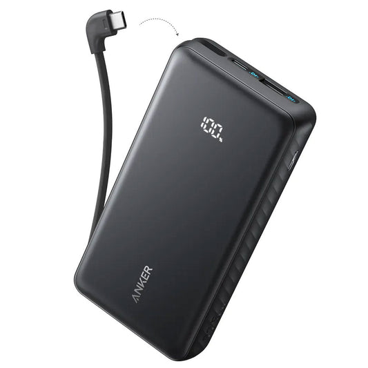 Anker Zolo 20K Power Bank with Type C Cable 22.5W (A110E)