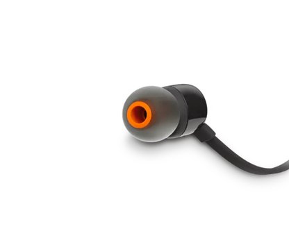 JBL Tune 110 Wired Earphones Black