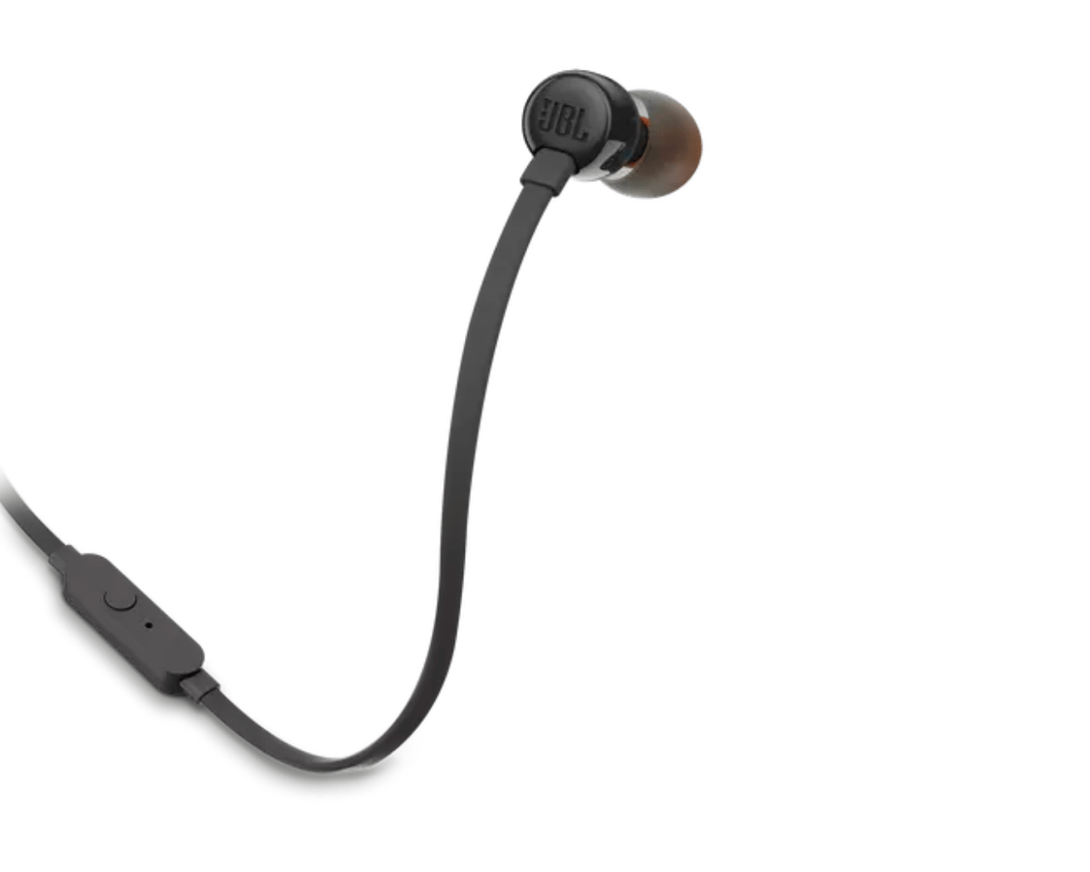 JBL Tune 110 Wired Earphones Black