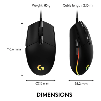 Logitech G102 Lightsync Gaming Mouse