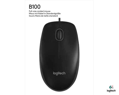 Logitech Wired Mouse B100