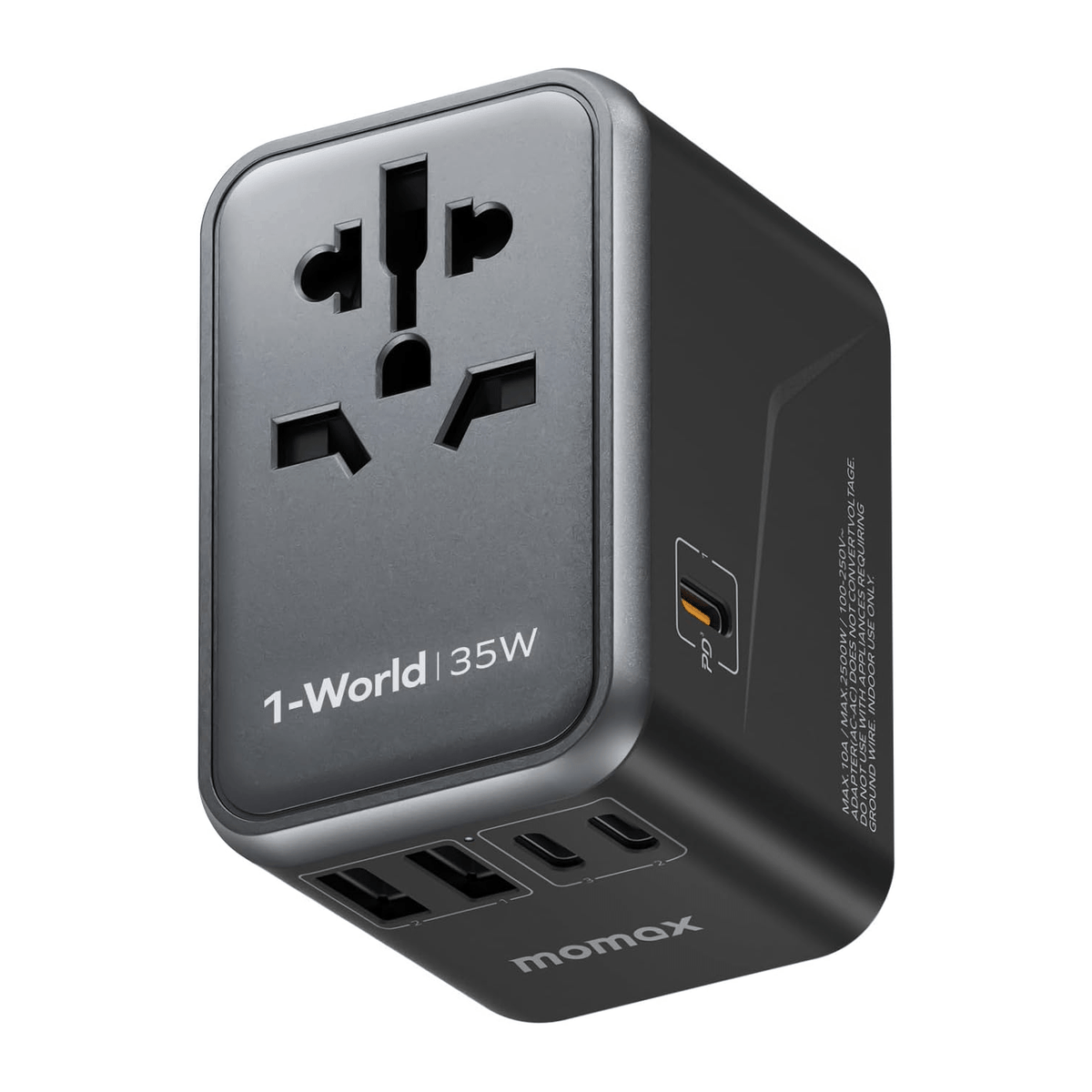 Momax 1-World  Universal Travel Adapter 35W