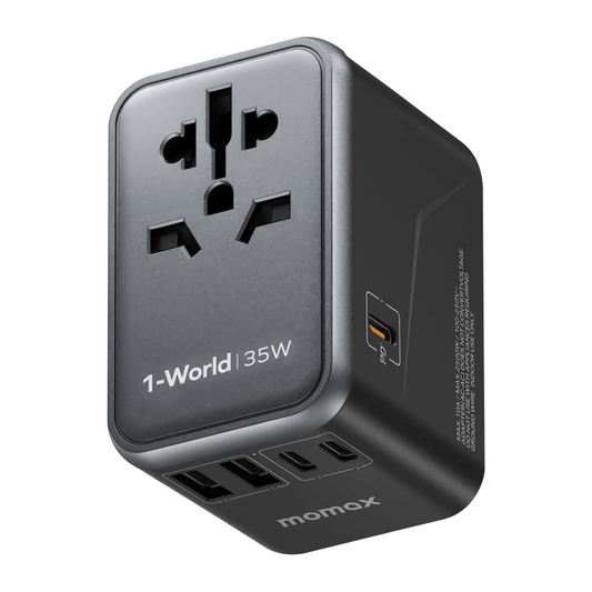 Momax 1-World  Universal Travel Adapter 35W