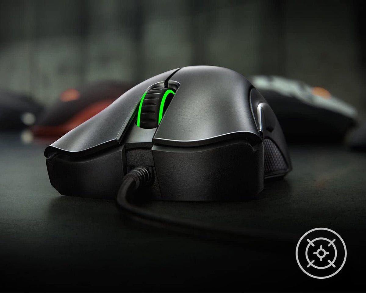Razer DeathAdder Essential Optical Gaming Mouse - 6,400 DPI - Black