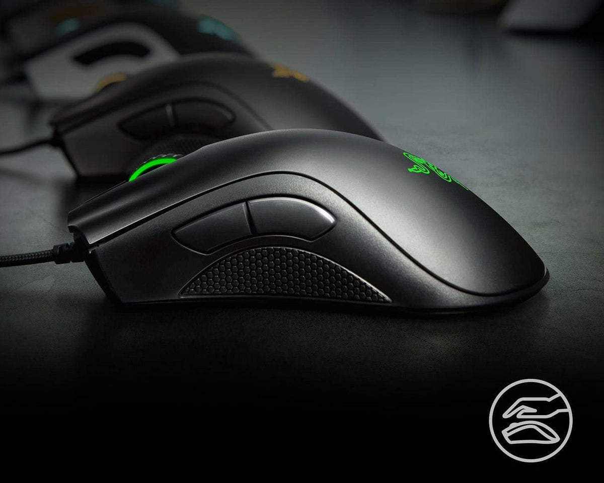 Razer DeathAdder Essential Optical Gaming Mouse - 6,400 DPI - Black