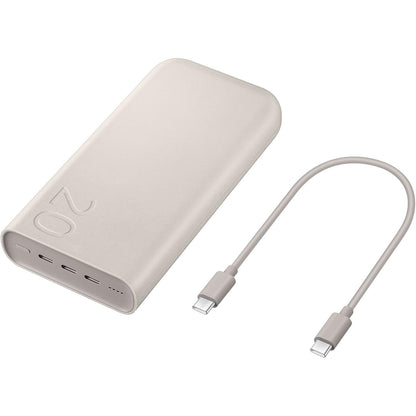 Samsung 20000 mAh Power Bank 45W Beige
