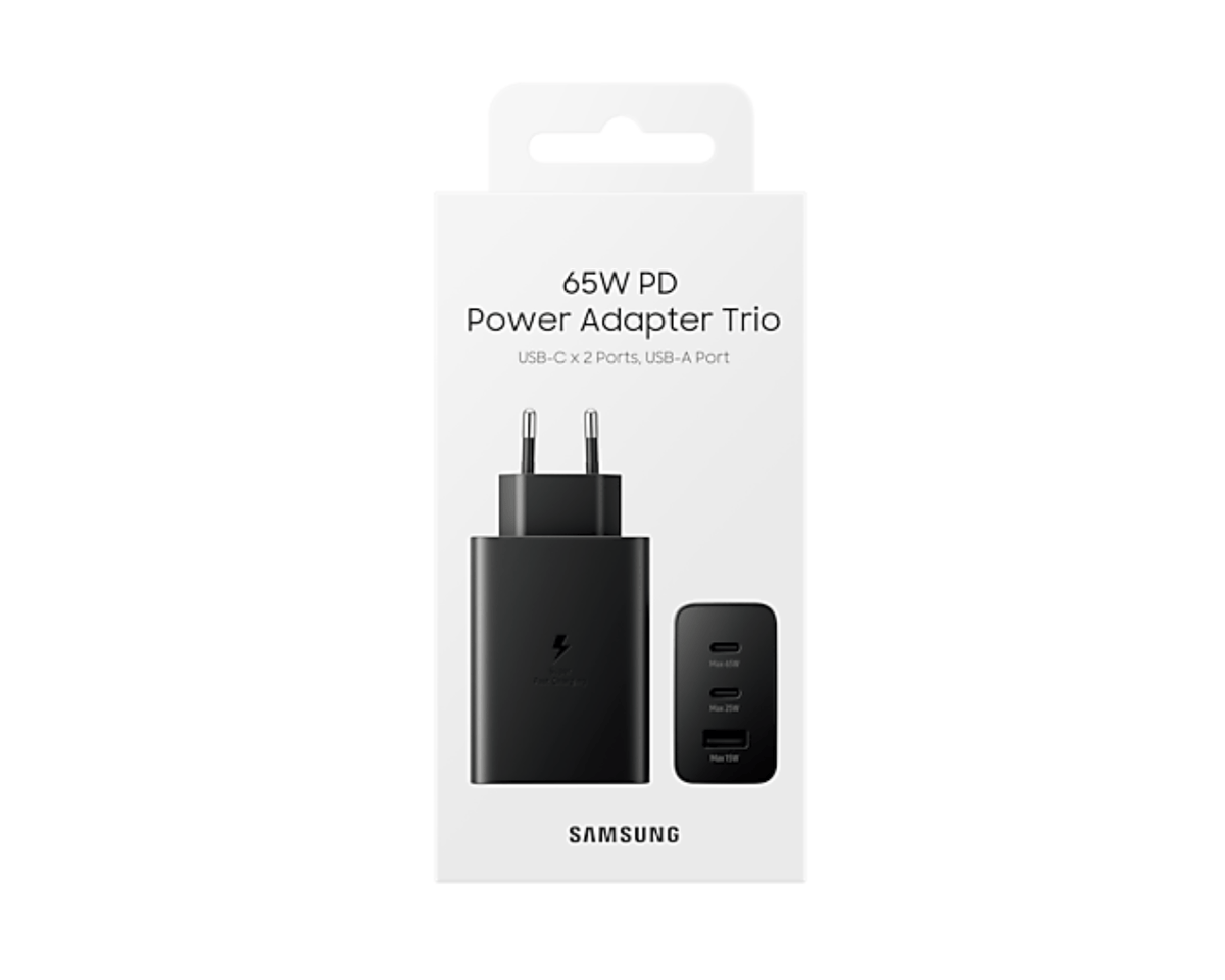 Samsung Power Adapter Trio 65W Triple Port