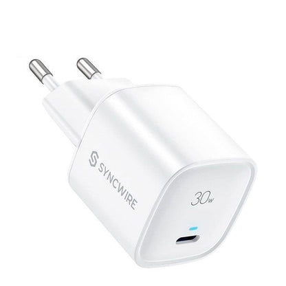 Syncwire PD 30W Type C Charger White
