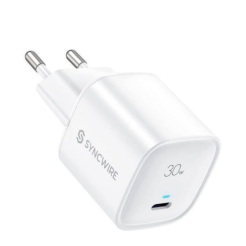 Syncwire PD 30W Type C Charger White