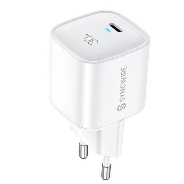 Syncwire PD 30W Type C Charger White