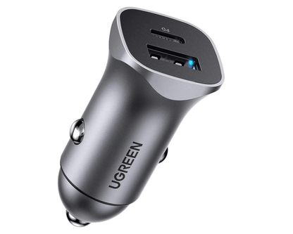 UGREEN 20W USB C Car Charger PD QC3.0 Dual Ports 30780