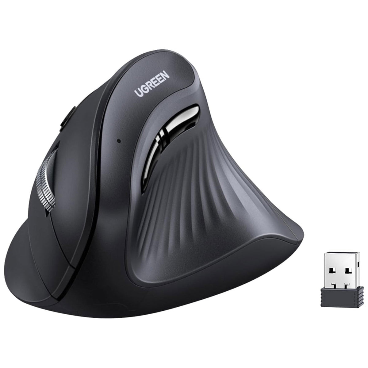 UGREEN 25444 Multi Mode Vertical Mouse Black
