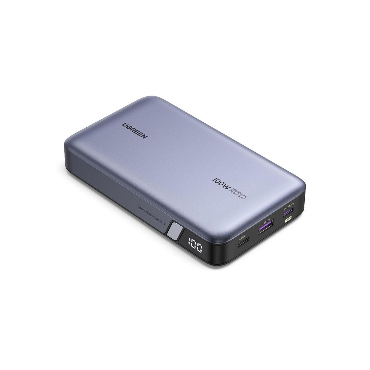 UGREEN PB720 20000 mAh Power Bank 100W Black
