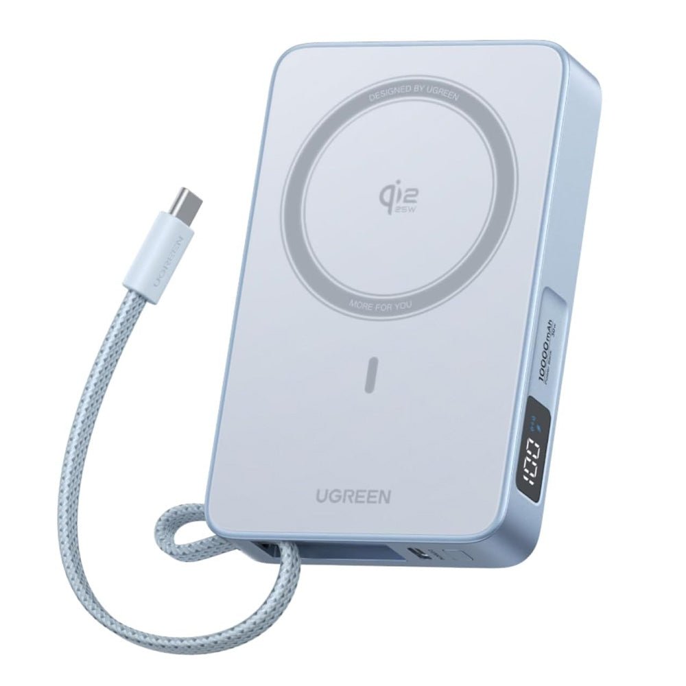 UGREEN PB773 MagFlow 10000 mAh Magnetic Power Bank 25W 65958