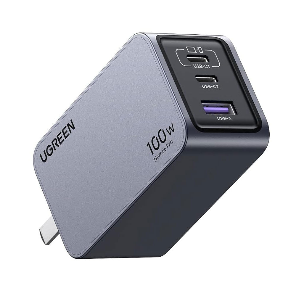 UGREEN X757 GaN Infinity Multi Port Wall Charger with Cable 100W Grey